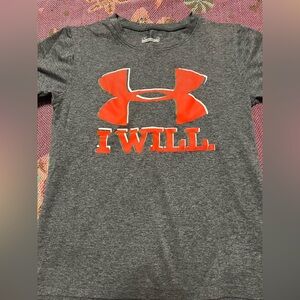 Young boys Under Armour tee